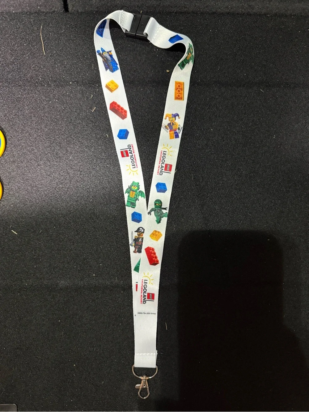 LEGOLAND  Kids Lanyard with Minifigure Prints. New.